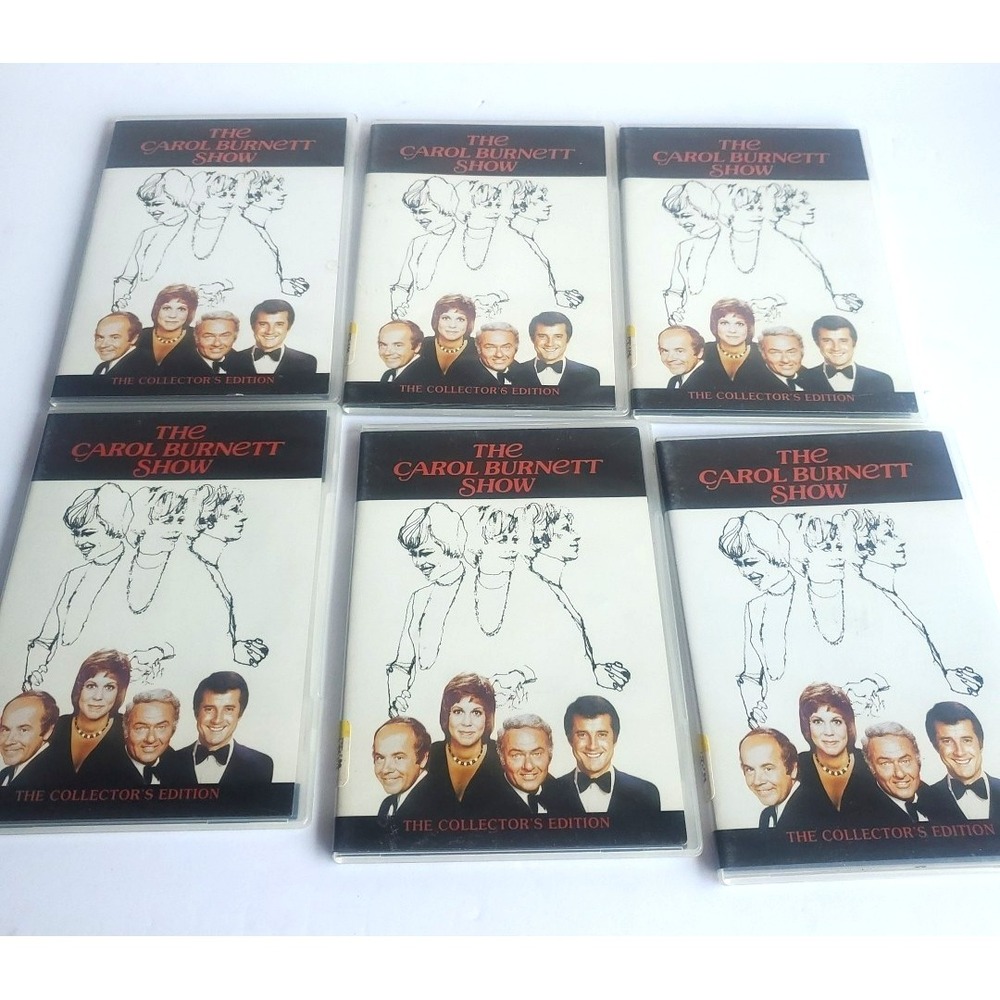 Lot‎ Of 6 The Carol Burnett Show Collectors Edition 2004 Columbia House Dvd Set